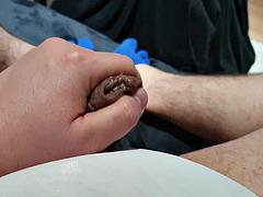 Amateur, Rondelette, Tir de sperme, Fétiche, Homosexuelle, Allemand, Lingerie, Solo