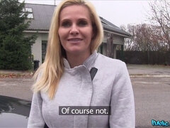 Grote kont, Blond, Pijpbeurt, Tsjechisch, Rijpe lesbienne, Gezichtspunt, Openbaar, Zoon