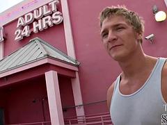 Leie, Blasen, Schwul, Schwanzloch, Öffentlich, Realität