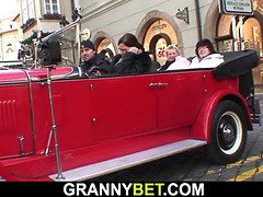 Tsjechisch, Omie, Rijpe lesbienne, Realiteit, Roodharige vrouw, Kousen, Tiener