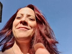 彼氏, 車, 中出し, フランス人, 淫乱熟女, 母, タトゥー