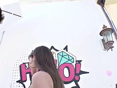 アナル, デカチン, 茶髪の, Hd, 下着, 淫乱熟女, オイル, ハメ撮り