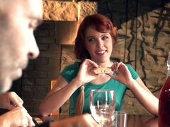 Fetiche, Cocina, Masturbación, Pelirrojo, Afeitado, Flaco, Tetas, Mojado