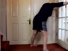 ぽっちゃり, イギリス人, オナニー, 熟年, 一人