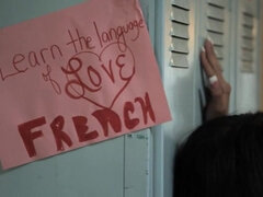 デカ尻, デカチン, ブロンド, バス, 手コキする, ハードコア, 公共, オッパイの