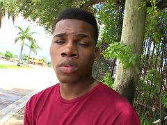 Anal, Verga grande, Negro, Ébano, Gay, Interracial, Al aire libre, Chupando