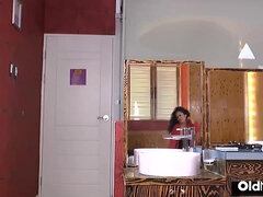 フェラチオ, ぽちゃ, ハードコア, ホテル, ラティーナ, 熟年, 淫乱熟女, 馬乗り