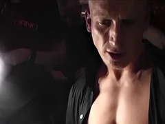 デカチン, イギリス人, ハードコア, 淫乱熟女, 赤毛, 馬乗り
