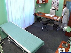 FakeHospital Russian chick gives doctor a sexual favour