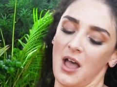 フェラチオ, 淫乱熟女, アウトドア, ストッキング