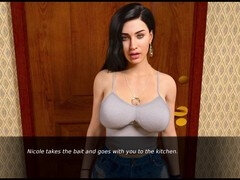 Dreidimensional, Leie, Aus dem arsch in den mund, Blondine, Braunhaarige, Vollbusig, Spiele
