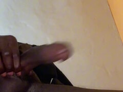 BIG BLACK COCK Thug teenage masturbating off