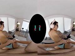 3d, 美女, デカ尻, デカパイ, フェラチオ, 茶髪の, ハメ撮り, 現実