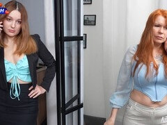 Intense threesome with stepmom and tutor featuring Nick Morris