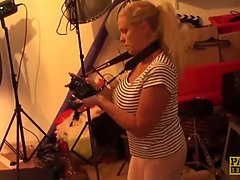 Bezaubernd, Blondine, Hd, Erniedrigung, Muschi, Rau, Schreiend, Eng