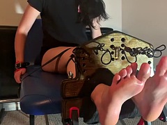 Amarrada, Pies, Fetiche, Medias largas, Adolescente