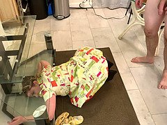 In den arsch, Grosser arsch, Blondine, Hd, Selbstgemacht, Natürlichen titten, Muschi, Strümpfe