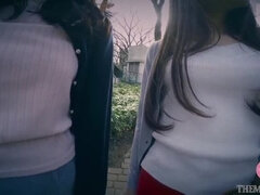 Preservatif, Éjaculation interne, Tir de sperme, En levrette, Doigter, Japonaise, Léchez, Nénés