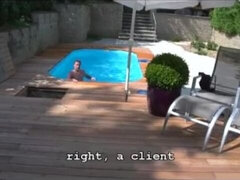 Amateur, Érotique, Extrême, Branlette thaïlandaise, Orgasme, Piscine, Réalité, Adolescente