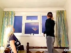 Blondine, Blasen, Britisch, Kompilation, Geile alte tussi, Paar, Hardcore, Reif