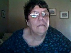 Fat Amateur Granny in the webcam R20