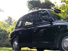 Lesbian female fake taxi drivers had oral