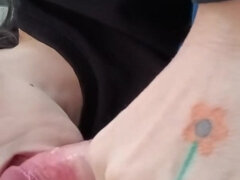 Amateur, Sucer une bite, Brunette brune, Couple, Gorge profonde, Petite amie, Fait maison, Pov