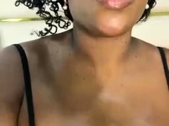 Amateur, Negro, Ébano, Mucama, Sexo soft, Solo, Camara web