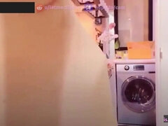 Chica, Morena, Consolador, Pezones, Coño, Solo, Juguetes, Vibrador