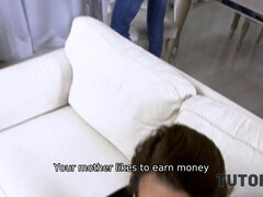 Martin Spell gets her mature pussy drilled by her debt- ridden stepson