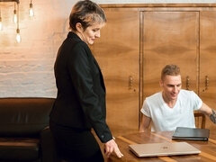 フェラチオ, エロ熟女, Hd, 熟年, 淫乱熟女, ロシア人, ティーン