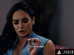 Culo grande, Tetas grandes, Polla, Doble penetracion, Francés, Realidad, Hijo, Trio