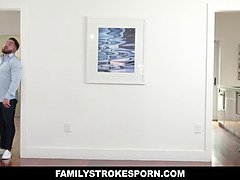 Gros seins, Sucer une bite, Tir de sperme, Léchez, Seins naturels, Orgasme, Chatte, Adolescente