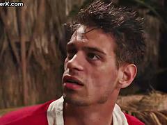 フェラチオ, イく瞬間, フェティッシュ, 手コキする, 下着, シーメール, ヤリマン, 三人