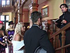 アナル, 結婚, カップル, グループ, ハードコア, Hd, ヒール, 結婚式