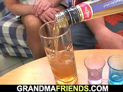 デカパイ, ブロンド, エロ熟女, イマラチオ, オナニー, 熟年, 母, 義母