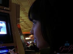 黒人, フェラチオ, 中出し, ダンス, ハメ撮り, オマンコ, 喫煙, オッパイの