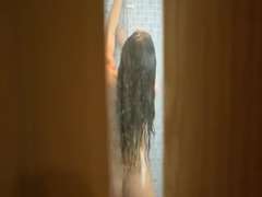 Brits, Masturbatie, Douche, Zusters, Spion