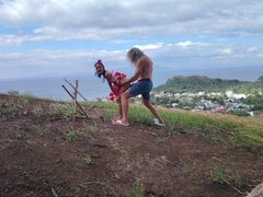 Asiatique, Plage, Dingue, Pénis, Petite femme, Maigrichonne, Jouets, Bizarre