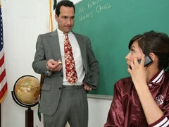 Grote kont, Grote lul, Lul, Hondjeshouding, Rijden, Kort haar, Tiener, Tieten likken