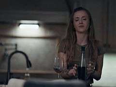 Stellung 69, Tussi, Blasen, Fingern, Freundin, Nippel, Verführt, Tätowierung