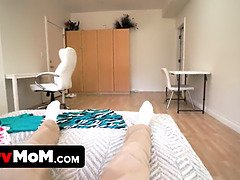 Grosse titten, Blondine, Geile alte tussi, Spermaladung, Milf, Schwanger, Schreiend, Stiefmutter