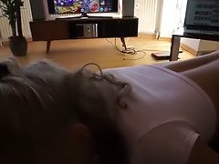 Enthousiasteling, Kont, Mooi, Blond, Vrouw, Huisgemaakt, Aftrekken, Tiener