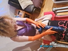 Gode, Femme dominatrice, Pénétrer avec le poing, Gode énorme, Latex, Mère que j'aimerais baiser, Strapon, Jouets