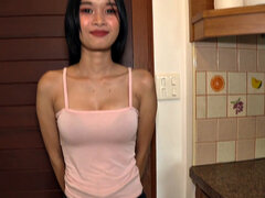 Bikini, Braunhaarige, Besamung, Gruppensex, Absätze, Strümpfe, Jungendliche (18+), Thai