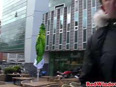 Dutch prositute cockriding for cash