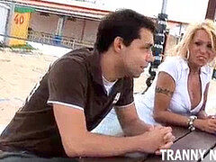 I lost my ladyboy virginity with 2 she-males