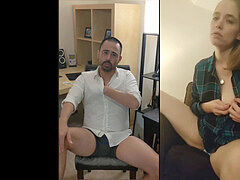 Leie, Paar, Frau, Socken