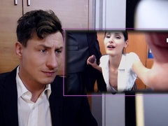 Tussi, Schwarz, Blasen, Hardcore, Büro, Reiten, Sekretärin, Titten