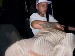 Fucking in the car with a teen Latina with a big ass. I found her on Hookmet.com
